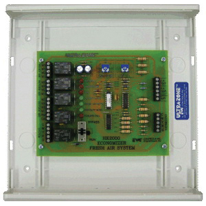 EWC® Ultra-Zone HK-2000 Zone Control Panel, 19 to 130 VAC, 2.5 A, 10 in L x 1.7 in W x 9-7/8 in H