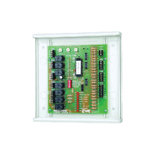 Ultra-Zone® NCM-300L Zone Control Panel, 19 to 30 VAC, 2.5 A, 10 in W x 1.7 in D x 9.875 in H
