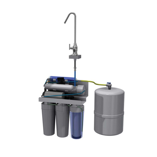 EXCALIBUR Water Systems Smart Purifier ™ EWR 7100PA Premium Reverse Osmosis System With Booster Pump