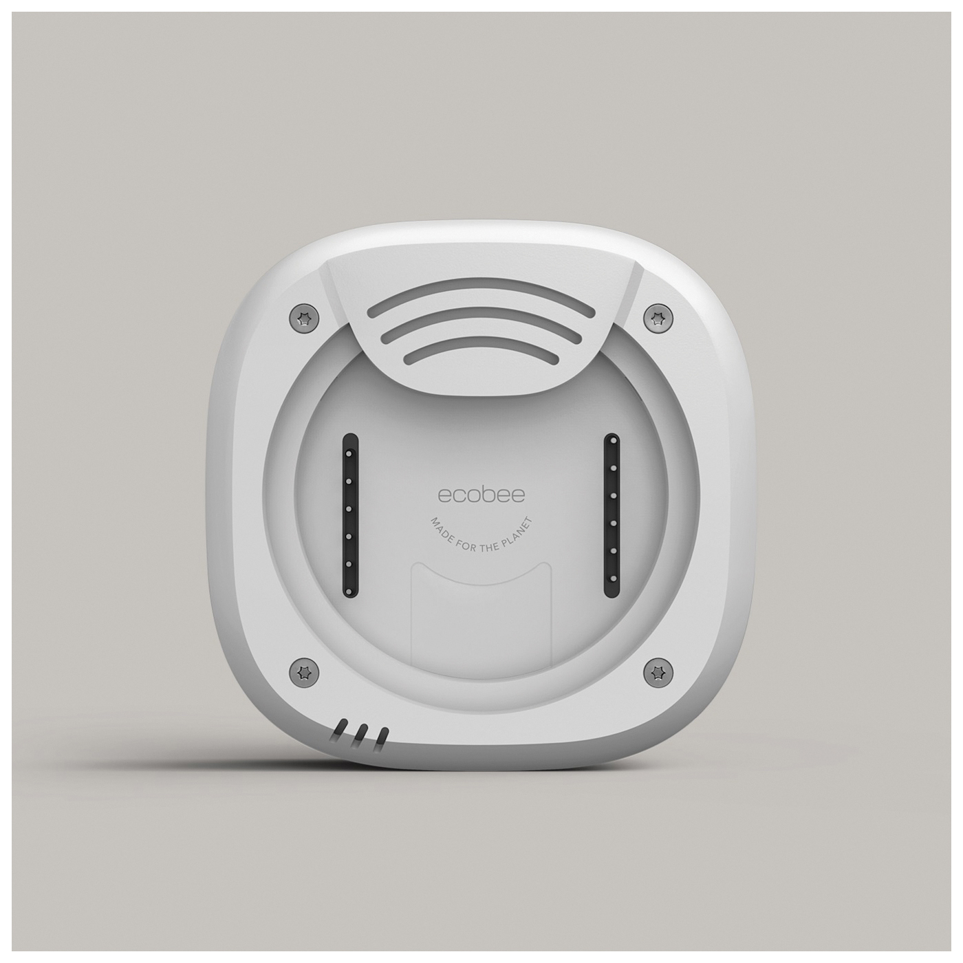 Ecobee EB-STATE6LP-01 Smart Thermostat, 24 VAC, 3.5 VA, 4 in Full Color LCD Touchscreen Display