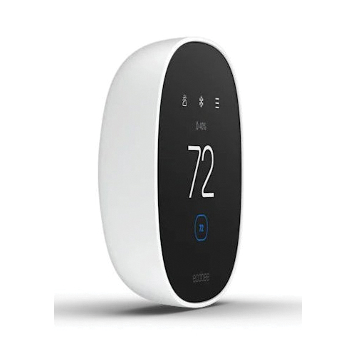 Ecobee EB-STATE7PB-01 Smart Thermostat Lite, 24 V, LCD Display, Programmable Programmability