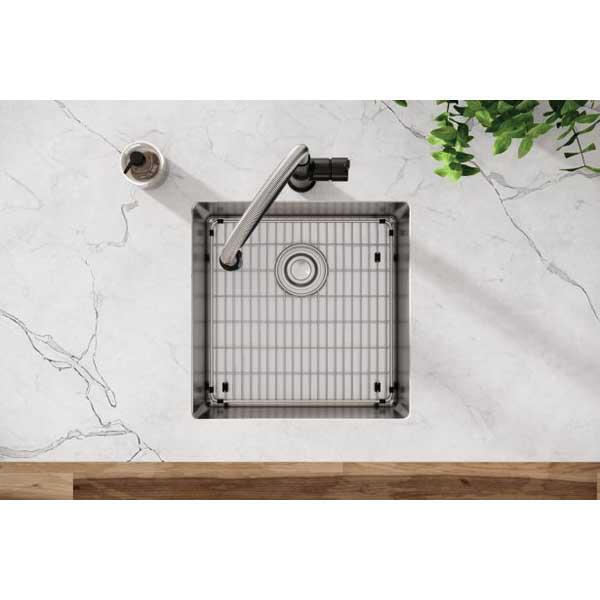 Elkay® Crosstown® ECTRU17179TC Kitchen Sink, Rectangular, 304 Stainless Steel, Polished Satin, Import