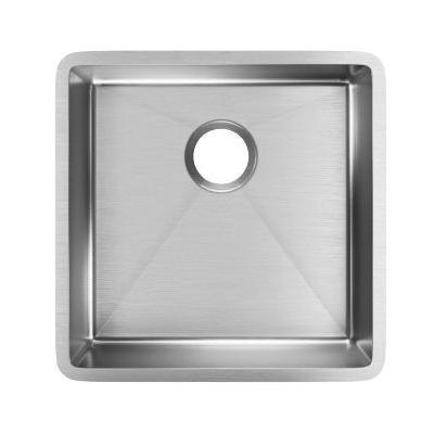 Elkay® Crosstown® ECTRU17179T Sink, Rectangular, 304 Stainless Steel, Polished Satin thumbnail 4