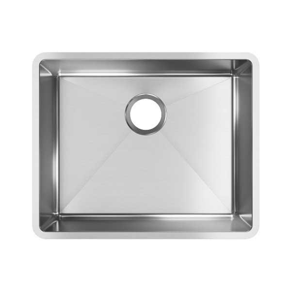 Elkay® Crosstown® ECTRU21179T Kitchen Sink, Rectangular, 304 Stainless Steel, Polished Satin, Import