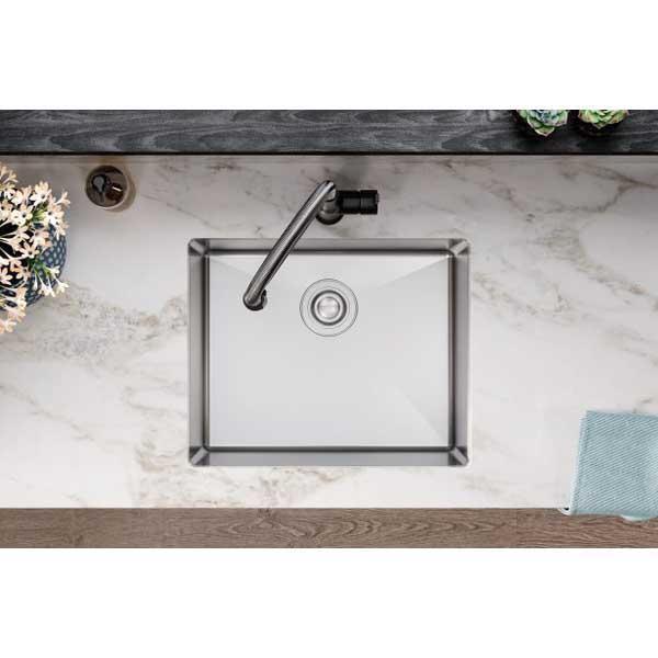Elkay® Crosstown® ECTRU21179T Kitchen Sink, Rectangular, 304 Stainless Steel, Polished Satin, Import thumbnail 2