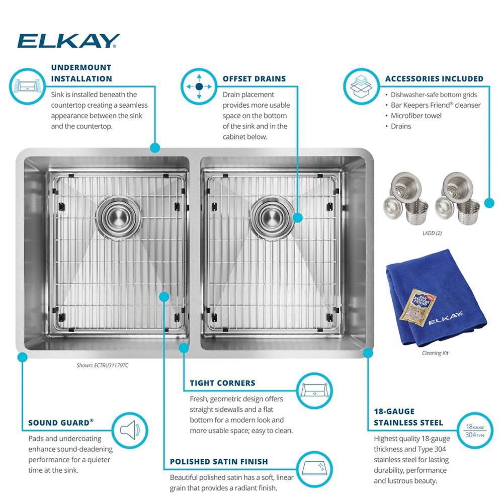 Elkay® ELKECTRU31179TC
