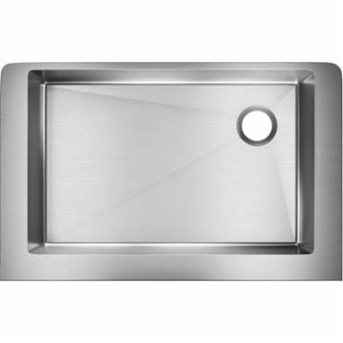 Elkay® Crosstown® ECTRUF30179R Apron Front Kitchen Sink, Rectangular, Stainless Steel, Polished Satin, Import thumbnail 4