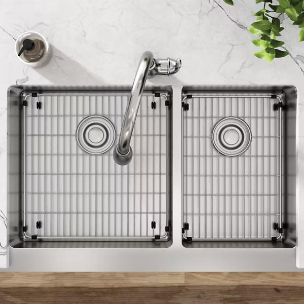 Elkay® Crosstown® ECTRUF32179RC Kitchen Sink Kit, Stainless Steel, Polished Satin, Import