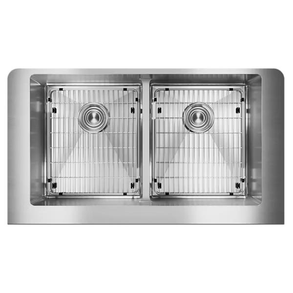 Elkay® Crosstown® ECTRUFA32179C Kitchen Sink Kit With Aqua Divide, Stainless Steel, Polished Satin, Import thumbnail 4