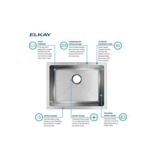 Elkay&reg; EFRU211510T 2890439