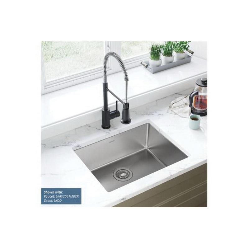 Elkay® Crosstown® EFRU2115T Kitchen Sink, 304 Stainless Steel, Polished Satin thumbnail 4