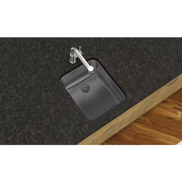 Elkay® Lustertone Classic ELUH1418PD Kitchen Sink, Stainless Steel, Lustrous Satin thumbnail 4