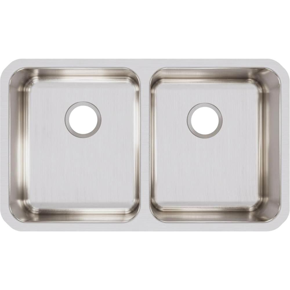 Elkay® Lustertone™ Classic ELUH3118 Bowl Sink, Rectangular, Stainless Steel, Lustrous Satin thumbnail 3