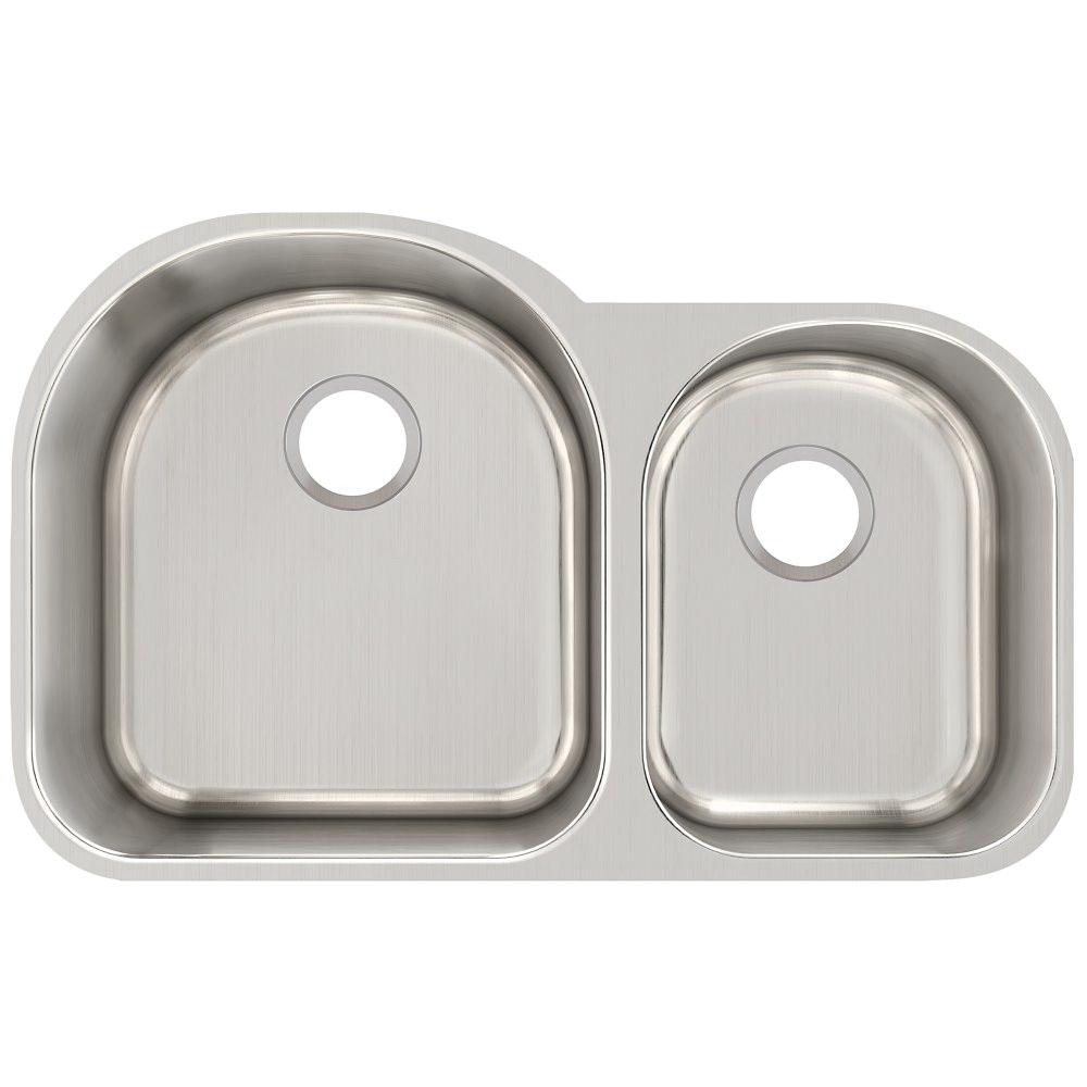 Elkay® Lustertone® Classic ELUH311910R Kitchen Sink, Stainless Steel, Lustrous Satin, Domestic thumbnail 4