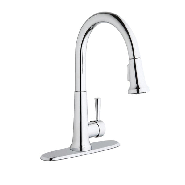 Elkay® LK6000CR Kitchen Sink Faucet, Deck, Chrome thumbnail 2