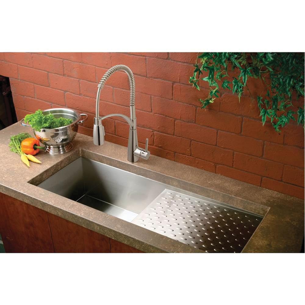 Elkay® Avado® LKAV4061CR Kitchen Faucet, Deck, Pre-Rinse, Chrome