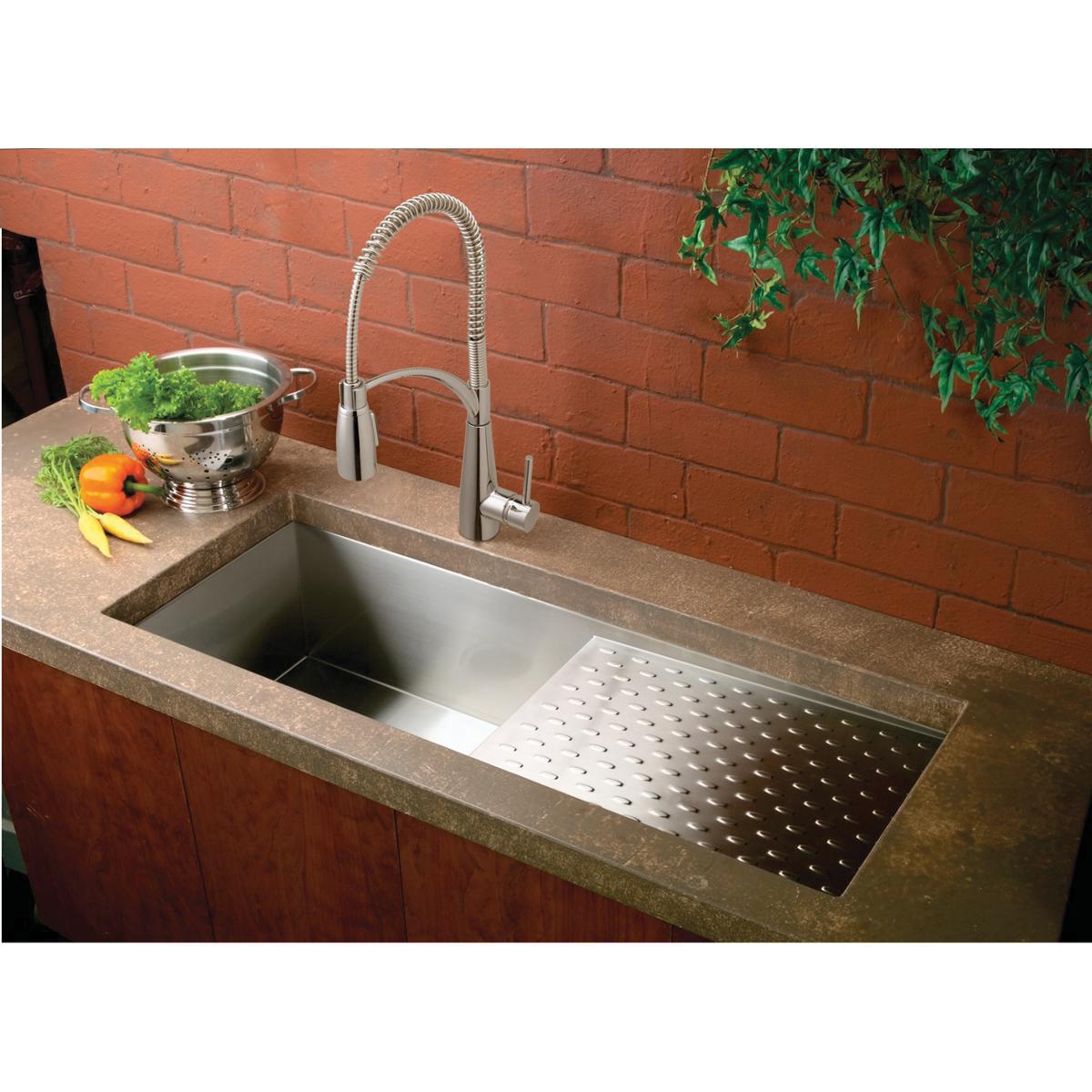 Elkay® Avado® LKAV4061CR Kitchen Faucet, Deck, Pre-Rinse, Chrome thumbnail 2