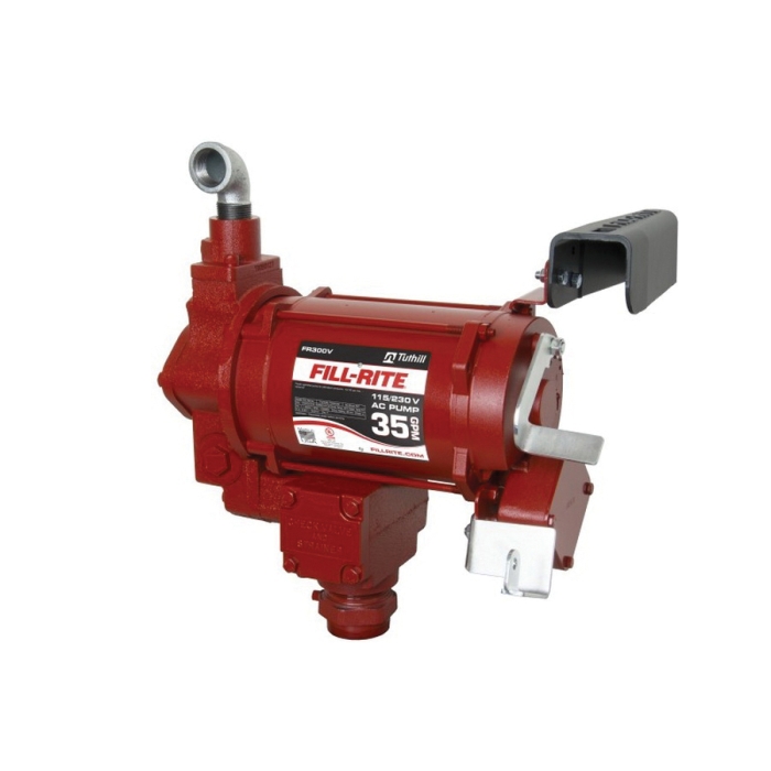FILL-RITE® FR300VN High-Flow AC Diesel/Gasoline Pump, 20 gpm, 112/220 VAC