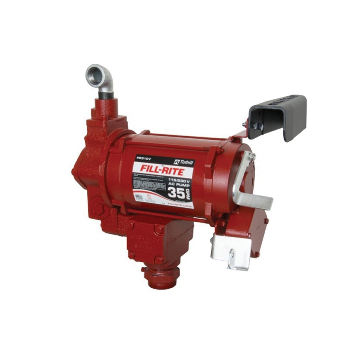FILL-RITE® FR300V Series FR310VN High-Flow AC Diesel Pump, 35 gpm, 115/230 VAC, Cast Iron