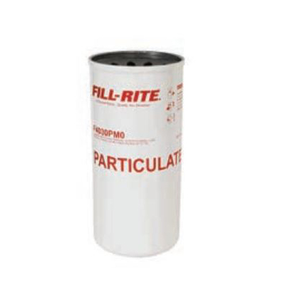 FILL-RITE® F4030PM0 Particulate Fuel Filter, 1 in Connection, NPT Connection, 40 gpm, 30 um Filter, Metal Head