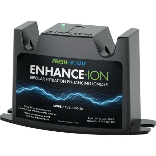 FRESH-AIRE UV® Enhance-Ion™ TUV-BIPO-ER Bipolar Filtration Enhancing Ionizer, 5 in L, 3.1 in H