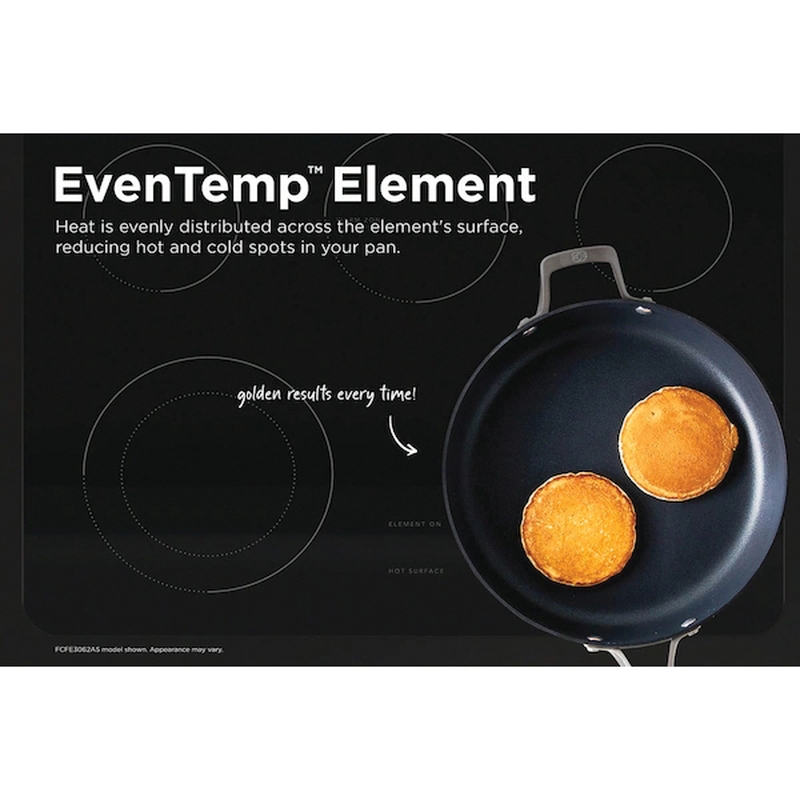 FRIGIDAIRE® FCRE3062AS Electric Range With Steam Clean, 5 -Burner, 240 V, 25-3/16 in Oven Interior Width