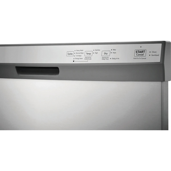 FRIGIDAIRE® FDPC4314AS Dishwasher, 4-Wash Cycle, Plastic, Stainless Steel thumbnail 3