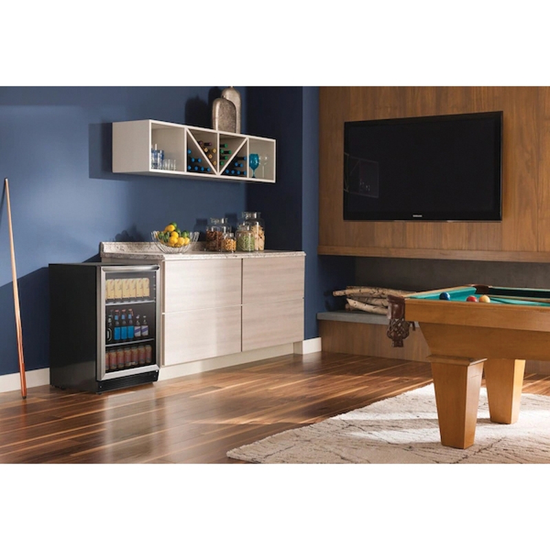 FRIGIDAIRE® Gallery Series FGBC5334VS Built-In Beverage Center, 5.3 cu-ft Capacity, Glass/Metal, Stainless Steel