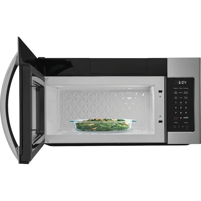 FRIGIDAIRE® FMOS1846BS Over-The-Range Microwave, Membrane Display, Stainless Steel, Stainless Steel, 1500 W, 120 V