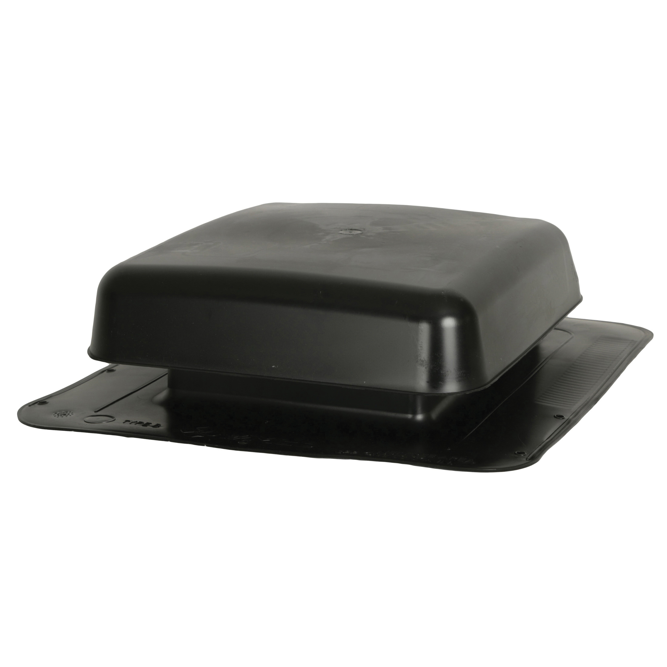 Famco FA50BK Roof Vent With 50 sq-in Free Area, HDPE, 17-1/2 in L x 4-1/4 in H
