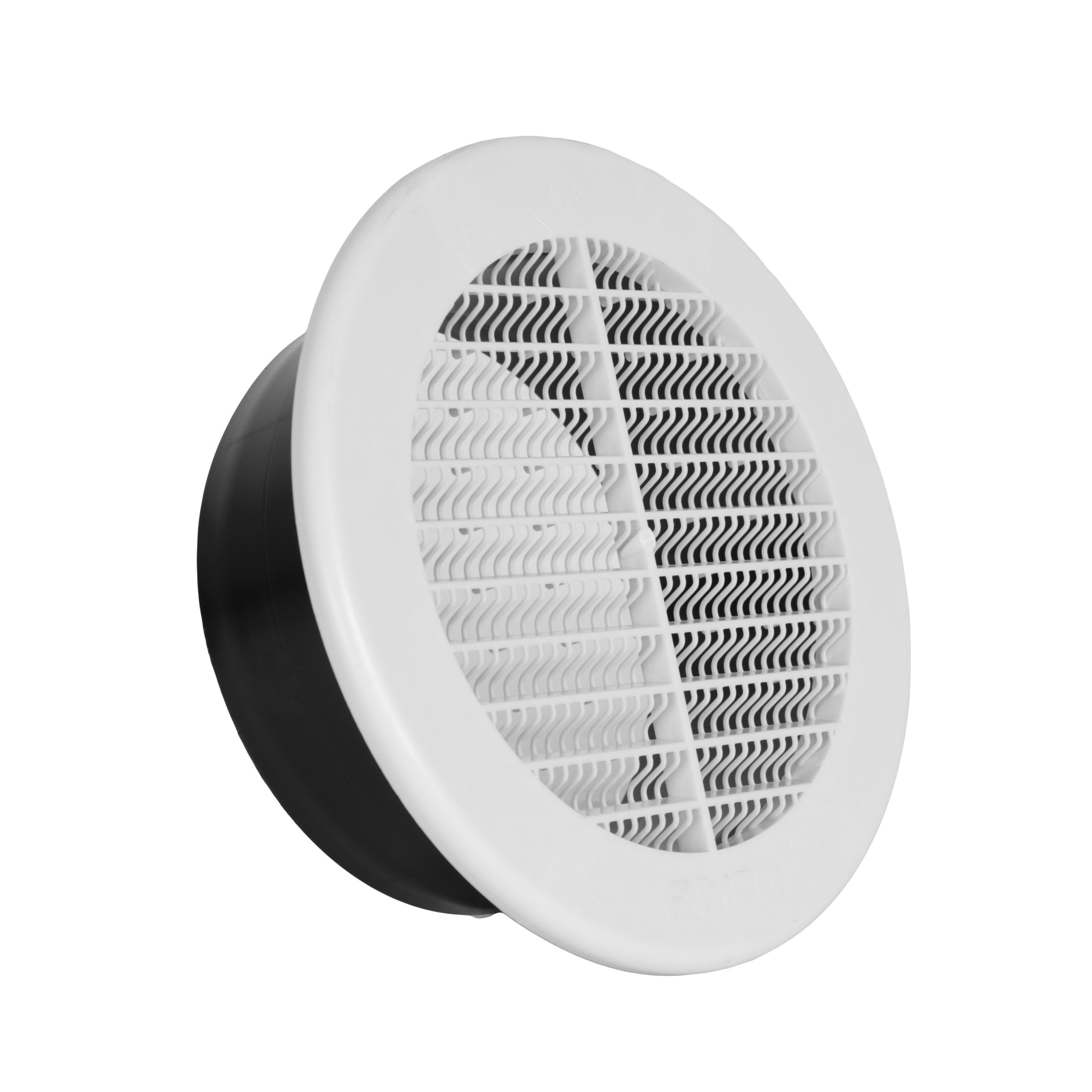 Famco UEV6WH Under Eave Vent, 6 in Size, ABS Plastic, White