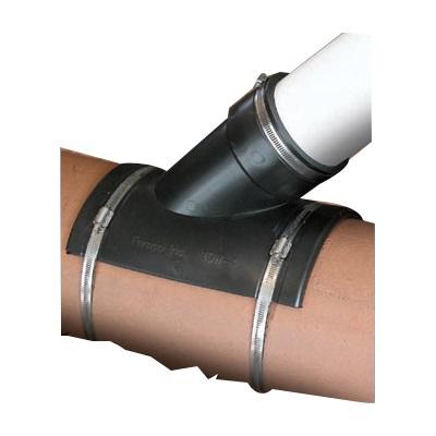 Fernco® TSW-4 Flexible Wye Tap Saddle, 4 in Pipe, PVC thumbnail 2