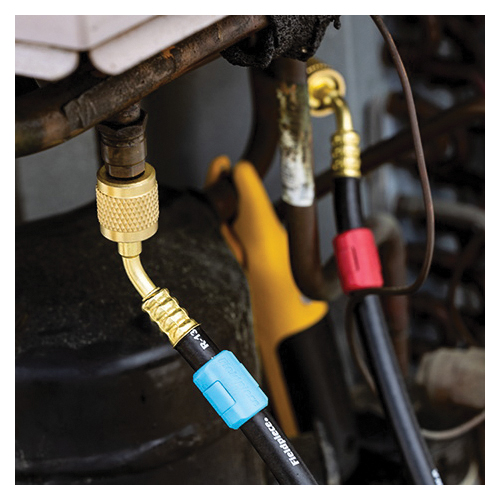 Fieldpiece HCT6 Spare Hose Color Tag, Blue/Red/Yellow