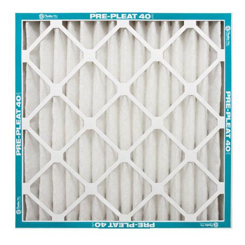 Flanders&reg; 80055.01399 Pleated Air Filter, 16-1/2 in W, 21-5/8 in H, 1 in D, 8 MERV