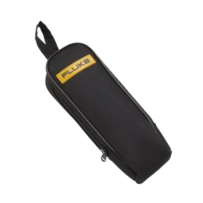 Fluke® C33 Soft Carrying Case, 4-7/8 in W, 2 in H, Polyester, Black/Yellow