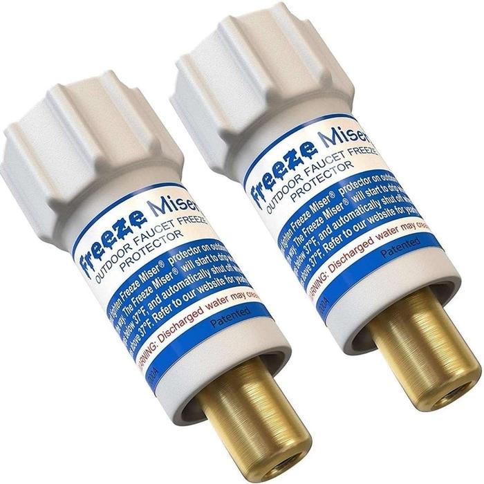 Freeze Miser® 6000-02 Outdoor Faucet Freeze Protector, Plastic, White thumbnail 2