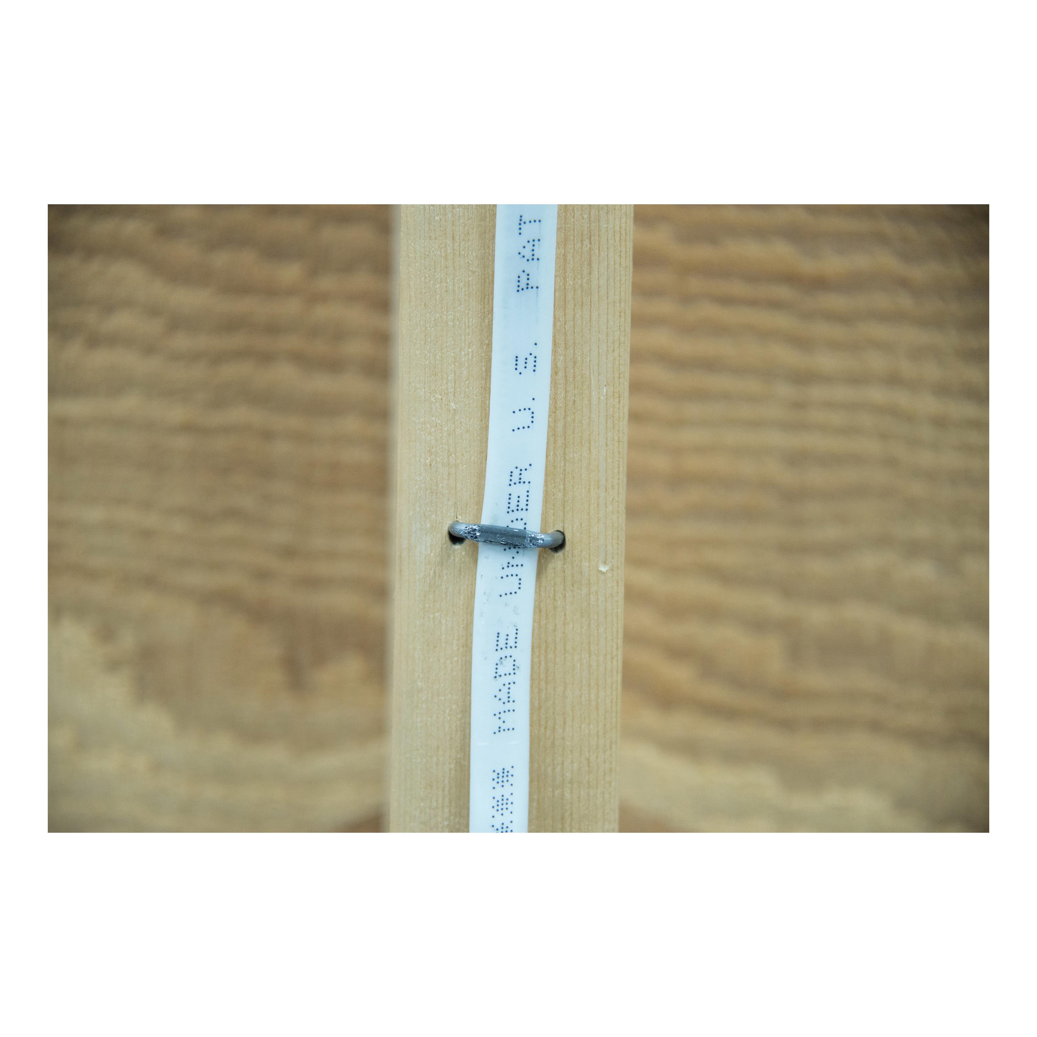 GB® MS-150 Recessed Head Sharp Tip Staple, 1/2 in W Crown, 1-1/4 in L Leg, Steel Staple, 14/2 AWG Max Cable Dia thumbnail 2