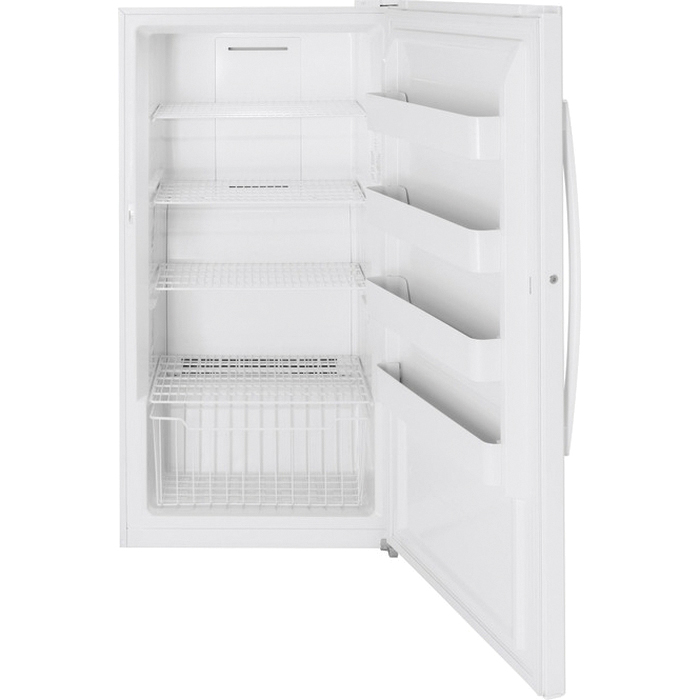 GE Appliances FUF17SMRWW Upright Freezer, 17.3 cu-ft Capacity, White, 64-3/4 in H, 32-7/8 in W, 31-3/8 in D thumbnail 2