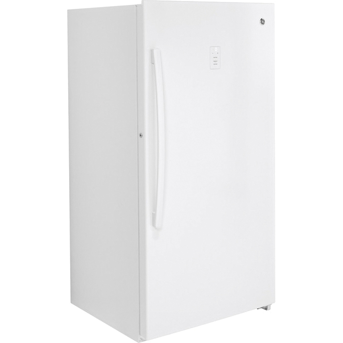 GE Appliances FUF17SMRWW Upright Freezer, 17.3 cu-ft Capacity, White, 64-3/4 in H, 32-7/8 in W, 31-3/8 in D thumbnail 3