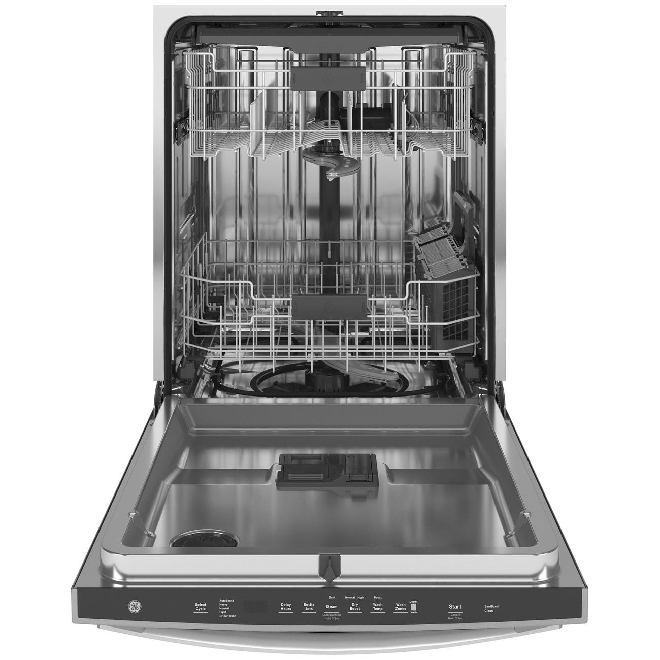 GE GDT665SSNSS Dishwasher, 5-Wash Cycle, Stainless Steel thumbnail 2