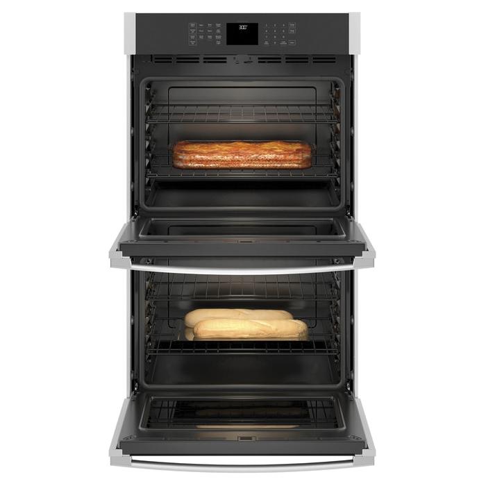 GE JTD3000SNSS Smart Built-In Self-Clean Double Wall Oven With Never Scrub Rack, 10 cu-ft Capacity, Stainless Steel thumbnail 3
