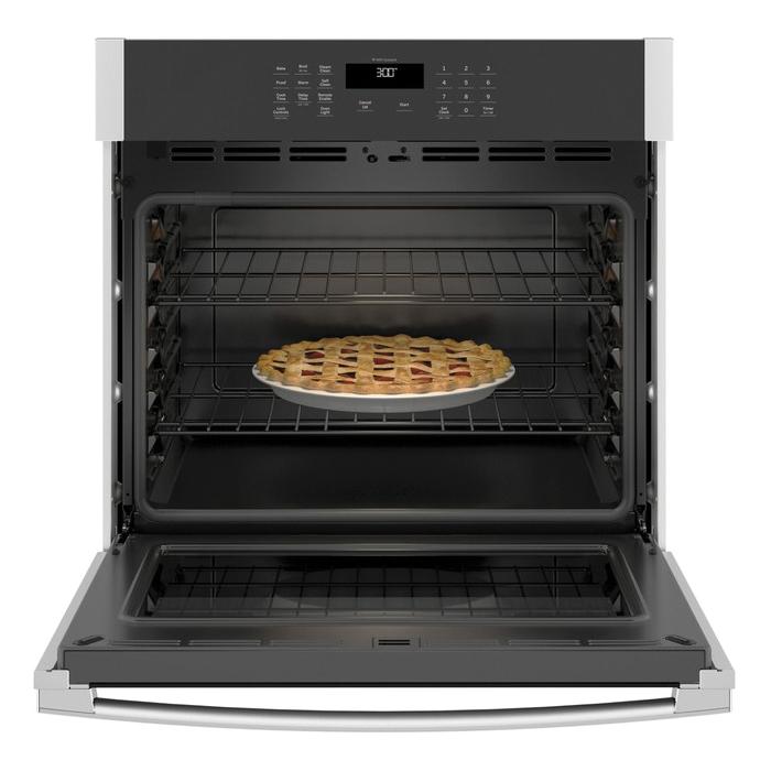 GE JTS3000SNSS Smart Built-In Self-Clean Single Wall Oven With Never Scrub Rack, 5 cu-ft Capacity, Stainless Steel thumbnail 4