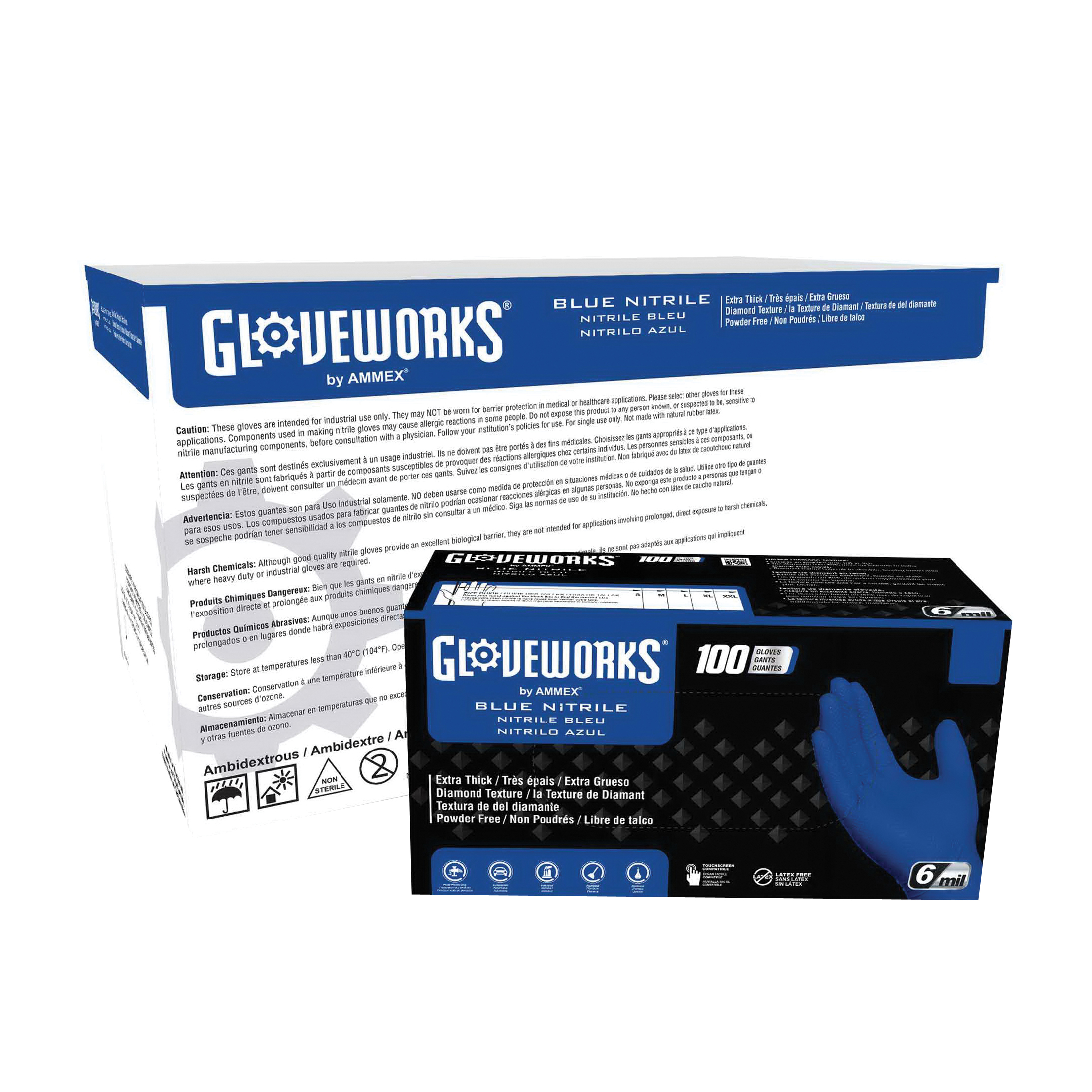 GLOVEWORKS® by AMMEX® GWRBN48100 ERP_079323