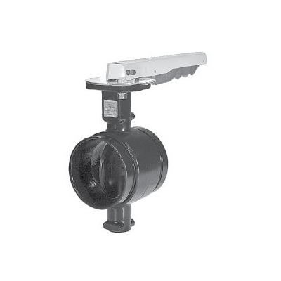 GRUVLOK® 7005011791 Butterfly Valve, 5 in Nominal, Grooved Connection, 300 psi Pressure, -40 to 230 deg F, Nylon-Coated