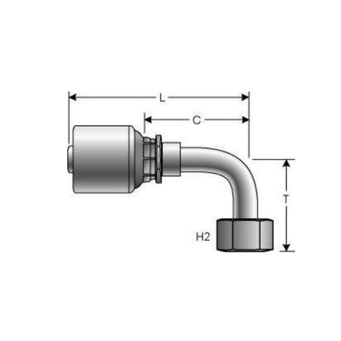 Gates&reg; 12G-12FBSPORX90