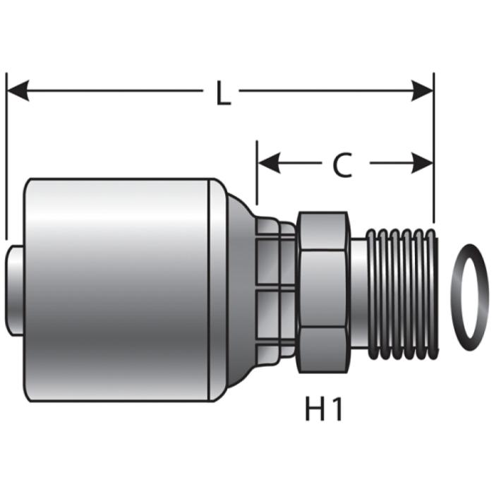 Gates&reg; 12G-12MFFOR