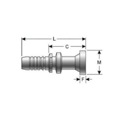 Gates&reg; 8GS-12FLH HY8GS-12FLH