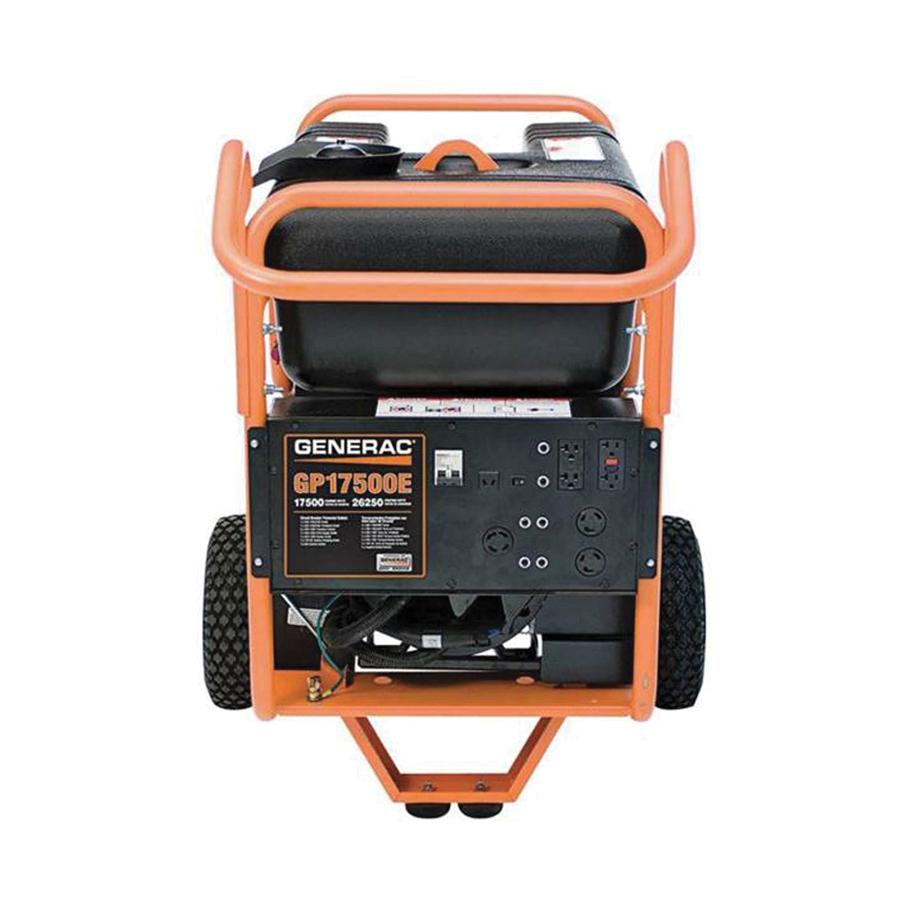 Generac® 5735 Portable Generator, 120/240 VAC, OHVI Engine Make, 16 L Fuel Tank, Electric Start