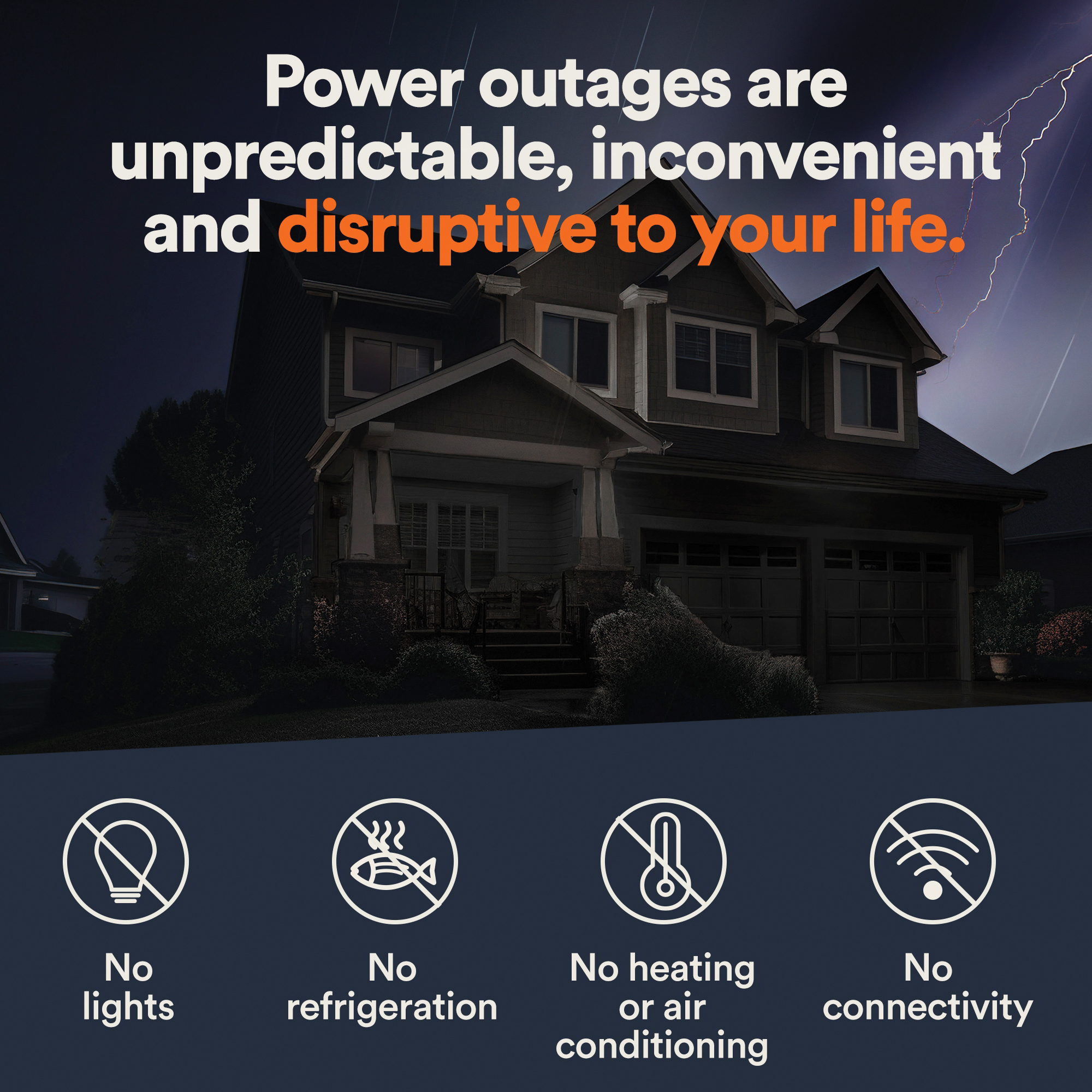 Generac® Guardian® Series 7210 Standby Generator, 240 V, 24 kW, 1 Power Factor, Aluminum thumbnail 2