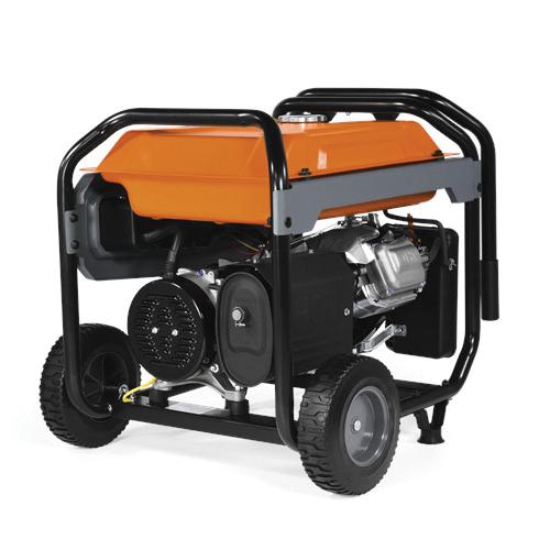 Generac® 7683 Portable Generator, 120/240 VAC, 6.5 kW, OHV Engine Make, 29.9 L Fuel Tank, Pull Start thumbnail 2